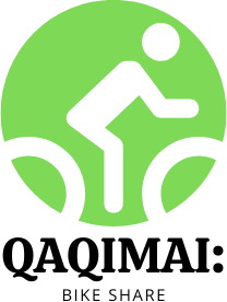 Qaqi Mai Bike Share Fiji logo
